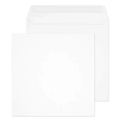 Imagen de Blake Puramente Todos los días 240 x mm Monedero Plaza Pelar y Sello del sobre Ultra Blanca tejió (paquete de 250)
