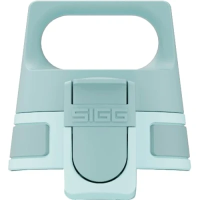 Imagen de SIGG WMB ONE Top Glacier Tapón de repuesto a prueba fugas, pieza recambio para botellas SIGG, cierre hermético cantimploras accionable con una sola mano