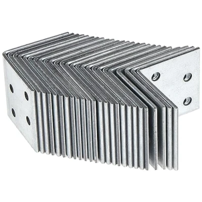 Imagen de Alberts 330194 Escuadra de ensamblaje, Galvanizado Sendzimir, 40 x mm, Juego 25