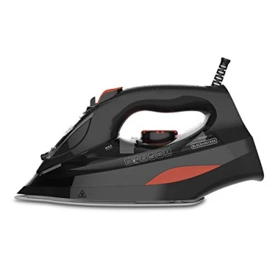 Imagen de Black+Decker BXIR3000E Plancha de vapor, 3000 W, Cerámica, Negro