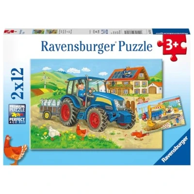 Imagen de Ravensburger Tiere Sitio de construcción y Granja, Color Verde (07616)