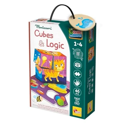 Imagen de Liscianigiochi Montessori Cubes and Logic