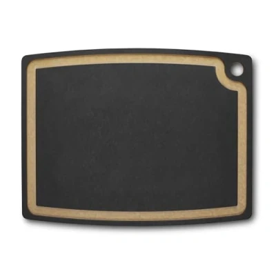Imagen de Victorinox Tabla de Cortar Cocina, Gourmet Serie, Cutting Board XL 49.5 x, 38.1 0.9, con Surco para Líquidos, Resistente, Apto Lavavajillas, Negro