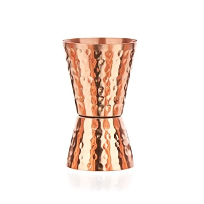 Imagen de NKlaus Jigger 14243 Vaso medidor doble (2 cl, 40 ml, 60 100 % de cobre puro)