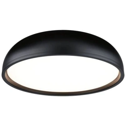 Imagen de Paulmann 71084 Plafón LED Selection Bathroom Oka IP44 White Switch 950lm 230V 24W, Negro Mate, luminaria de baño, 24 W
