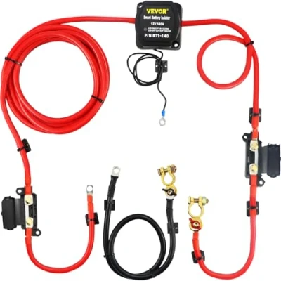 Imagen de VEVOR Kit de Relé Carga Dividida 12 V Sensible al Voltaje 5 m UTV Camión