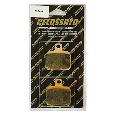 Imagen de accossato agpa42or 67 Pastilla de freno para Derbi &gt; Gpr 50 Nude, (2004), juego 2