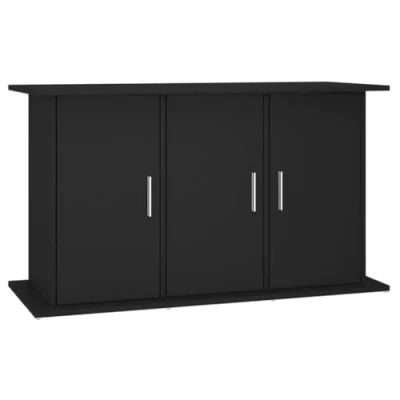Imagen de vidaXL Soporte para Acuario Madera de ingeniería Negro 101x41x58 cm