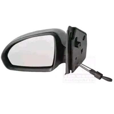 Imagen de espejo retrovisor Van Wezel 2911813 izquierda imprimado completo, convexo, para Ajuste manual espejo, por cable SMART: Fortwo II Coupé