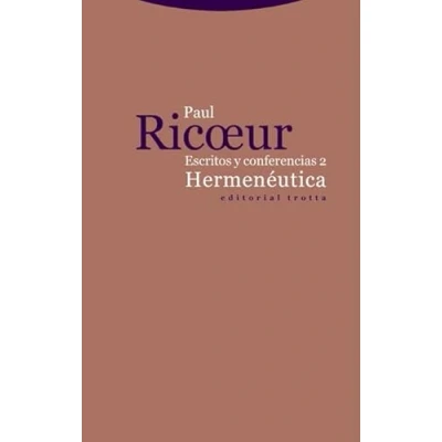 Imagen de Hermenéutica. Escritos Y conferencias 2 (ESTRUCTURAS PROCESOS FILOSOFIA)