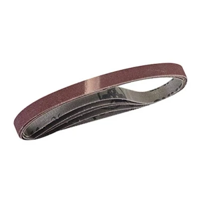 Imagen de Silverline Tools 524993 Bandas de Lija, 10 x 330 mm, Grano 120, Caja 5