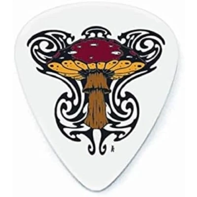 Imagen de JIM DUNLOP Púas Blackline II Alan Forbes, Saco de 36, Shroom, Blanco, 0,73mm