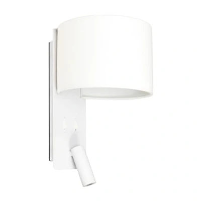 Imagen de Faro Barcelona 64304 FOLD Lámpara aplique blanca con lector LED de NUT CREATIVE