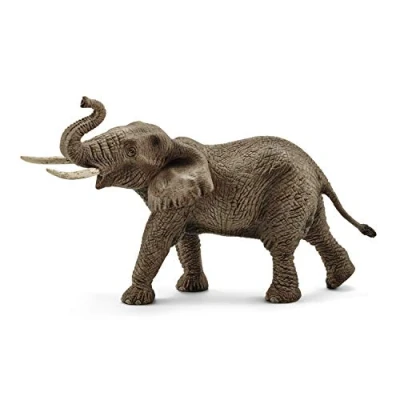 Imagen de Schleich 14762 Elefante africano macho, a partir de 3 años, WILD LIFE figura, 9 x 20 12 cm