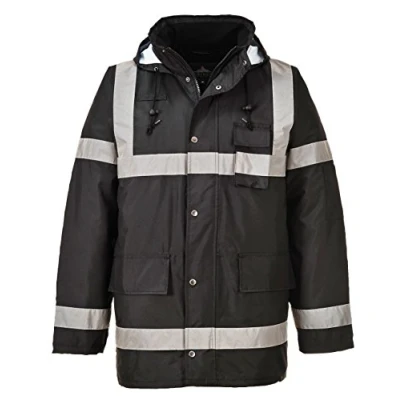 Imagen de Portwest Chaqueta Iona Lite Traffic, Tamaño: L, Color: Negro, S433BKRL