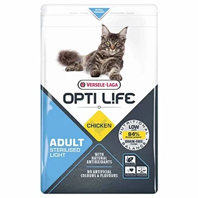 Imagen de Comida Seca para Gatos Opti Life Cat Sterilised/Light