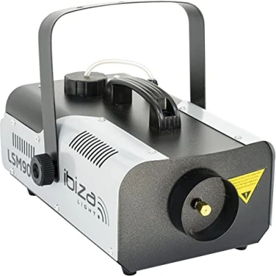 Imagen de Ibiza LSM900W Máquina de humo 900W con control remoto Negro y gris