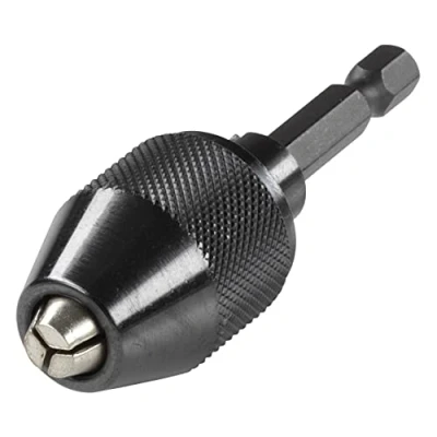 Imagen de wolfcraft Portabrocas de acción rápida I 2625000 Para sujetar y soltar accesorios taladradora forma sencilla
