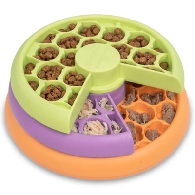 Imagen de Catstages Kitty Lickin&#039; Layers Multilayered Cat Fun Feeder Treat Puzzle