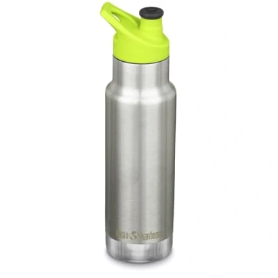 Imagen de Klean Kanteen Niño aislado al vacío clásico estrecho 12 oz (con tapa deportiva) (inoxidable cepillado)