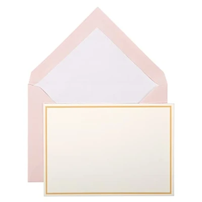 Imagen de G. Lalo ref 32605l 10 conjuntos 107 x 152 mm &quot;bordées verjurado 300 G bajo Cello Rosa