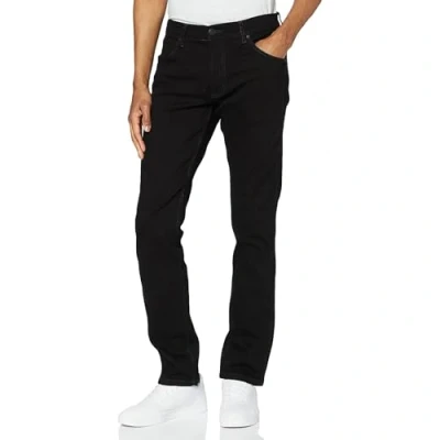 Imagen de Wrangler Greensboro, Jeans para Hombre, Black Valley 19a, 33W / 30L