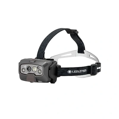 Imagen de Ledlenser HF8R Signature Linterna frontal LED recargable 2000 Lumen de aventura con luz RGB para exteriores impermeable IP68