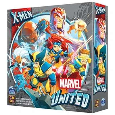 Imagen de CMON Marvel United: X Men Juego De Mesa Cooperativo Estrategia para Adultos y Familias a Partir 14 Años 1 5 Jugadores 40 Minutos por Partida Español