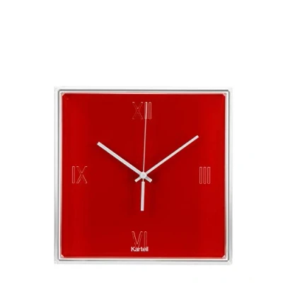 Imagen de Kartell Tic Tac y Reloj de Pared, Rojo, Opaco