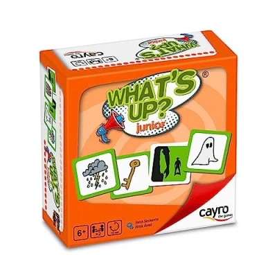 Imagen de Cayro What&#039;S Up? Junior Desarrollo De Habilidades Cognitiva e Inteligencias Múltiples Juego Cartas Educativo para Niños Fomenta El Pensamiento Lógico Desarrolla La Memoria