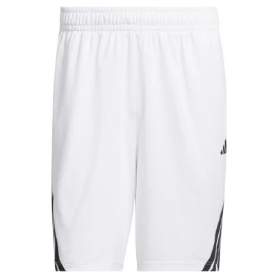 Imagen de adidas Performance Stripes Short Pantalón corto de deporte, Hombre, Talla: Mx7&quot;, White/black