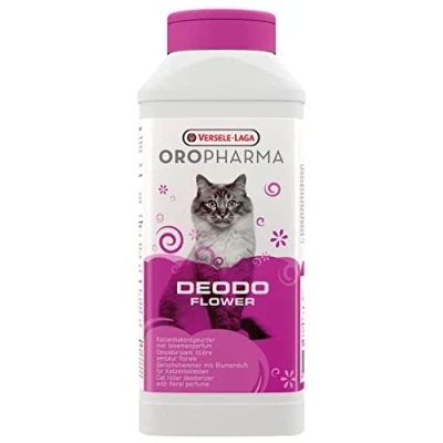 Imagen de VERSELE LAGA Oropharma Deodo Flower Desodorante para Arena Gatos Neutraliza los olores Aroma a Flores 750g