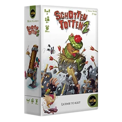 Imagen de IELLO , Schotten Totten 2, Board Game, Ages 8+, 2 Players, 20 mins Minutes Playing Time