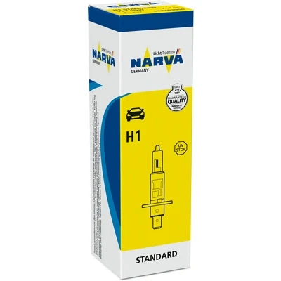 Imagen de NARVA 483203000 Lámpara, faro de carretera H1 12V 55W Halógena FORD: FOCUS 2, 3, KUGA RENAULT: CLIO MEGANE VOLKSWAGEN: Golf 4