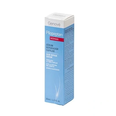 Imagen de Pilopeptan Woman Sérum Reparador Capilar Repara el Cabello Seco, Dañado y con Tendencia a la Rotura Aporta Brillo, Suavidad Elasticidad Antiencrespamiento 30 ml