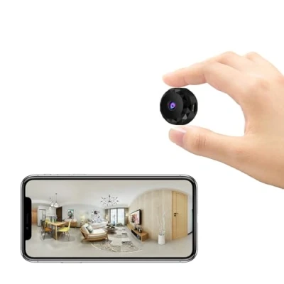 Imagen de Camara Espia WiFi Oculta 1080P Mini Camaras de Vigilancia sin Cables Cámara Espía Invisible para Ver En El Movil Seguridad Interior Spy CAM con Detección Movimiento