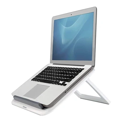 Imagen de Soporte elevador Fellowes 8210101 l Spire, Hasta 17 &quot;, Elevador, Ajustable a 7 ángulos, Blanco