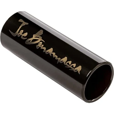 Imagen de JIM DUNLOP Bottleneck Metal Acero Inoxidable, Joe Bonamassa Signature, medium, Negro