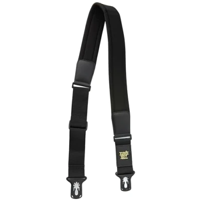 Imagen de Ernie Ball Comfort Correa para guitarra, anclaje PolyLock, neopreno, cómoda y estándar