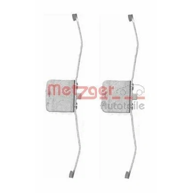 Imagen de METZGER 109 1639 Kit de accesorios, pastillas frenos AUDI: A3 Sportback, A4 B7 Avant, A6 C6 VOLKSWAGEN: Passat B6 Berlina, Golf 5, Eos