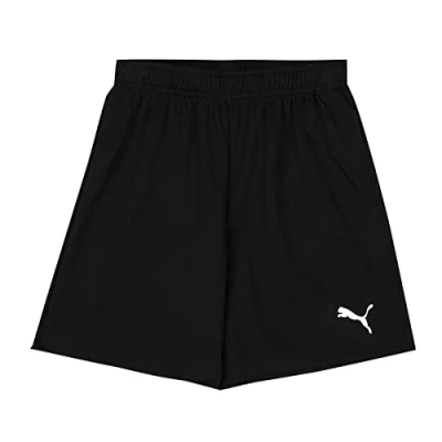 Imagen de Puma teamRISE Short Jr, Pantalón Corto Unisex Bebé, Multicolor (Black/White), 116