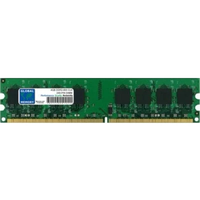 Imagen de GLOBAL MEMORY 4GB DDR2 800MHz PC2 6400 240 PIN DIMM Memoria RAM para Ordenadores DE SOBREMESA/Placas Base