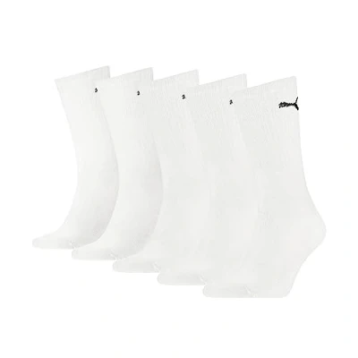 Imagen de PUMA Crew Sock Calcetines, Blanco (White), 35 38 Unisex adulto