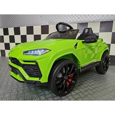 Imagen de Coche para NIÑOS Lamborghini Urus 12V Verde, RC Parental, DE 1 A 5 AÑOS, Asiento Cuero, Ruedas Goma