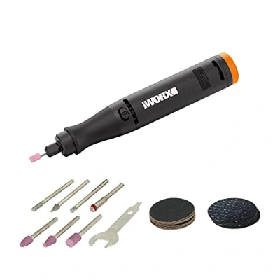 Imagen de Herramienta rotativa MakerX 20V WORX PowerShare WX739.9 Sin batería, ni cargador kit de 20 accesorios