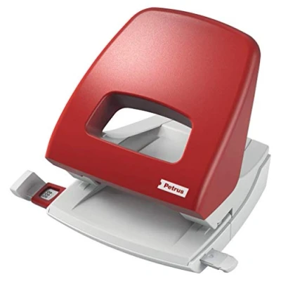 Imagen de PETRUS 623348 Taladro de oficina 2 agujeros modelo 85 color rojo