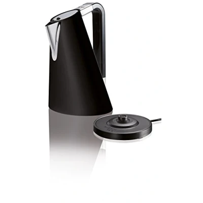 Imagen de BUGATTI, Vera Easy, Hervidor de agua eléctrico con filtro antical extraíble, Capacidad 1,75 litros, 2180 W, Cuerpo acero inoxidable, Color Negro Mate