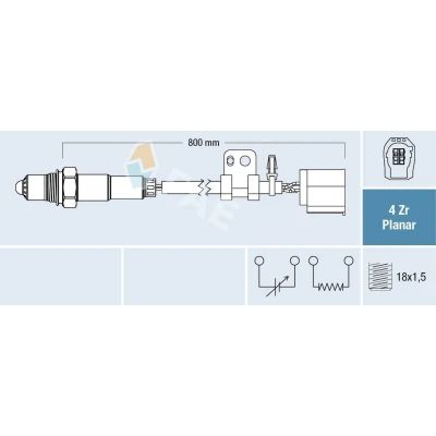 Imagen de Sonda lambda FAE 77758