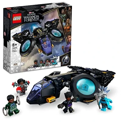 Imagen de LEGO 76211 Marvel Sunbird de Shuri Black Panther: Wakanda Forever, Aviones Juguete para Construir, Vehículo y Mini Figuras Superhéroes, Vengadores