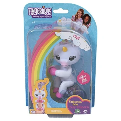 Imagen de Giochi Preziosi Wowwee Fingerlings Unicornio Gigi, Gema, Alika, Modelos Surtidos